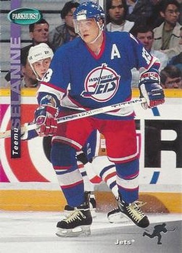 #SE201 Teemu Selanne - Winnipeg Jets - 1994-95 Parkhurst SE Hockey