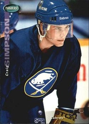 #SE22 Craig Simpson - Buffalo Sabres - 1994-95 Parkhurst SE Hockey