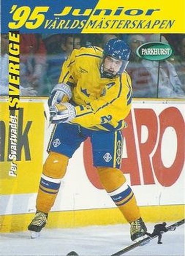 #SE235 Per Svartvadet - Sweden - 1994-95 Parkhurst SE Hockey