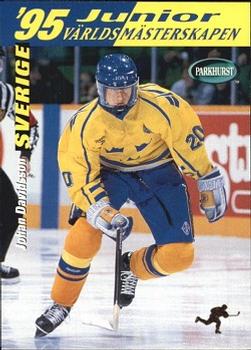 #SE236 Johan Davidsson - Sweden - 1994-95 Parkhurst SE Hockey