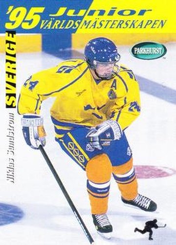 #SE237 Niklas Sundstrom - Sweden - 1994-95 Parkhurst SE Hockey