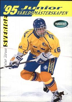 #SE242 Peter Strom - Sweden - 1994-95 Parkhurst SE Hockey