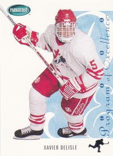 #SE255 Xavier Delisle - Canada - 1994-95 Parkhurst SE Hockey