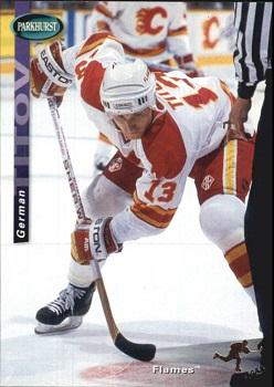 #SE26 German Titov - Calgary Flames - 1994-95 Parkhurst SE Hockey