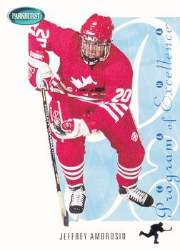 #SE266 Jeffrey Ambrosio - Canada - 1994-95 Parkhurst SE Hockey