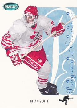 #SE268 Brian Scott - Canada - 1994-95 Parkhurst SE Hockey