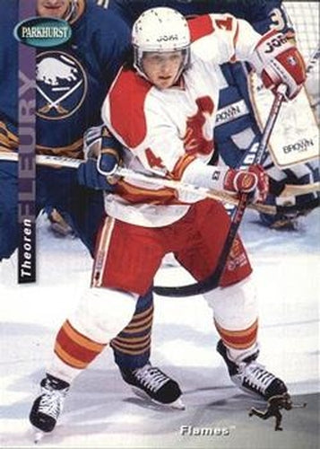 #SE28 Theoren Fleury - Calgary Flames - 1994-95 Parkhurst SE Hockey