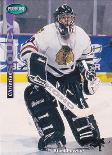 #SE33 Christian Soucy - Chicago Blackhawks - 1994-95 Parkhurst SE Hockey