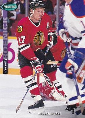 #SE35 Jeremy Roenick - Chicago Blackhawks - 1994-95 Parkhurst SE Hockey