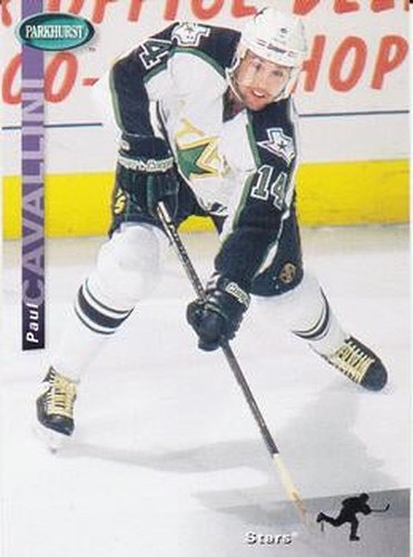 #SE42 Paul Cavallini - Dallas Stars - 1994-95 Parkhurst SE Hockey