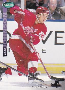 #SE48 Greg Johnson - Detroit Red Wings - 1994-95 Parkhurst SE Hockey