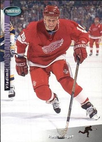 #SE53 Vladimir Konstantinov - Detroit Red Wings - 1994-95 Parkhurst SE Hockey