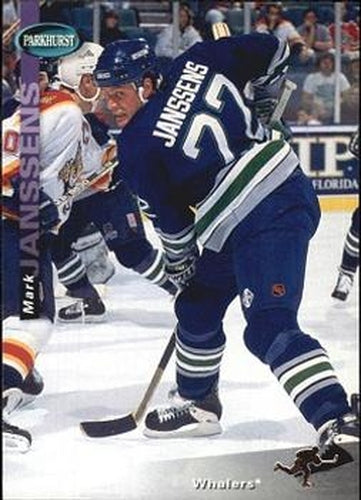 #SE70 Mark Janssens - Hartford Whalers - 1994-95 Parkhurst SE Hockey