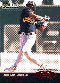#SQ11 Miguel Tejada - Oakland Athletics - 1998 Collector's Choice - StarQuest Baseball