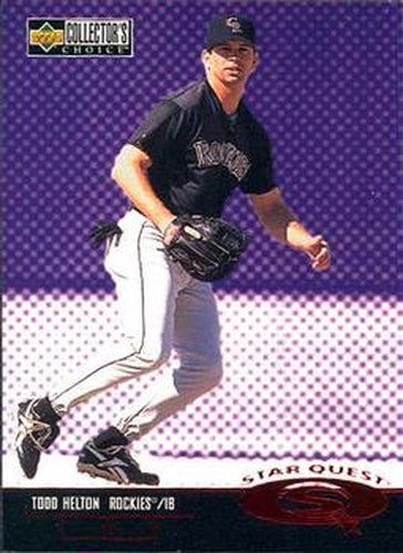 #SQ13 Todd Helton - Colorado Rockies - 1998 Collector's Choice - StarQuest Baseball