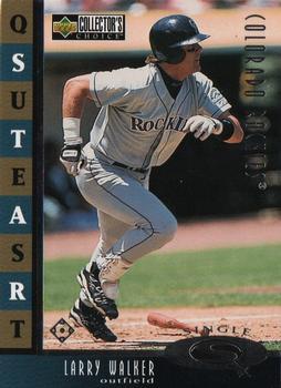 #SQ14 Larry Walker - Colorado Rockies - 1998 Collector's Choice - StarQuest Double Baseball