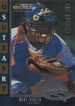 #SQ20 Mike Piazza - Los Angeles Dodgers - 1998 Collector's Choice - StarQuest Double Baseball
