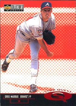 #SQ25 Greg Maddux - Atlanta Braves - 1998 Collector's Choice - StarQuest Baseball