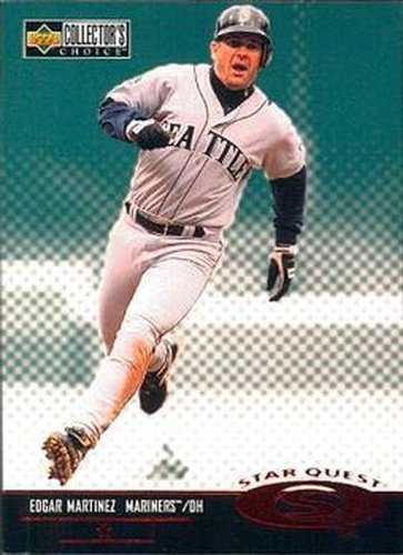 #SQ26 Edgar Martinez - Seattle Mariners - 1998 Collector's Choice - StarQuest Baseball
