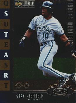 #SQ28 Gary Sheffield - Florida Marlins - 1998 Collector's Choice - StarQuest Double Baseball