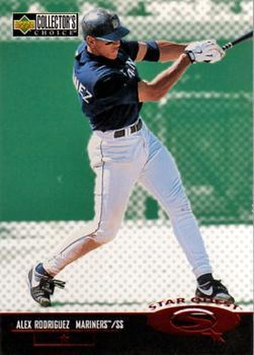#SQ35 Alex Rodriguez - Seattle Mariners - 1998 Collector's Choice - StarQuest Baseball