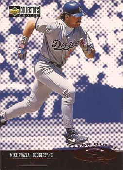 #SQ44 Mike Piazza - Los Angeles Dodgers - 1998 Collector's Choice - StarQuest Baseball