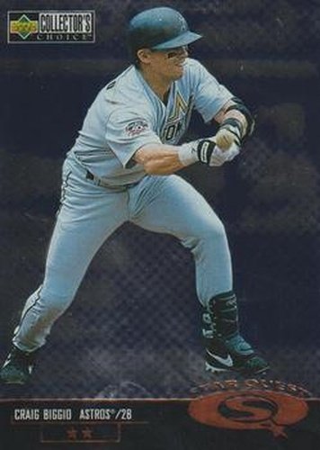 #SQ56 Craig Biggio - Houston Astros - 1998 Collector's Choice - StarQuest Baseball