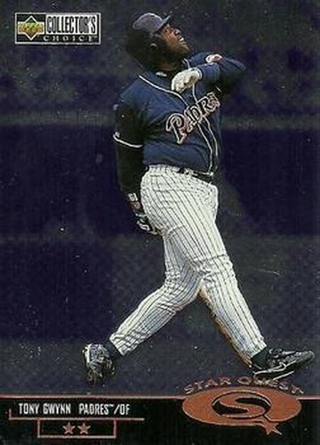 #SQ65 Tony Gwynn - San Diego Padres - 1998 Collector's Choice - StarQuest Baseball