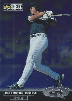 #SQ67 Andres Galarraga - Colorado Rockies - 1998 Collector's Choice - StarQuest Baseball
