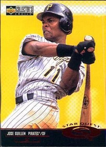 #SQ6 Jose Guillen - Pittsburgh Pirates - 1998 Collector's Choice - StarQuest Baseball