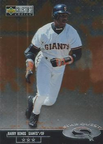 #SQ73 Barry Bonds - San Francisco Giants - 1998 Collector's Choice - StarQuest Baseball
