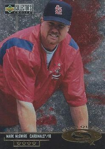 #SQ89 Mark McGwire - St. Louis Cardinals - 1998 Collector's Choice - StarQuest Baseball