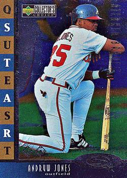 #SQ8 Andruw Jones - Atlanta Braves - 1998 Collector's Choice - StarQuest Double Baseball