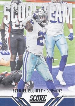#ST10 Ezekiel Elliott - Dallas Cowboys - 2021 Score - Score Team Football