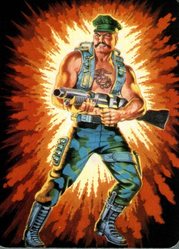 #10 Gung-Ho - 1986 G.I. Joe Action Cards