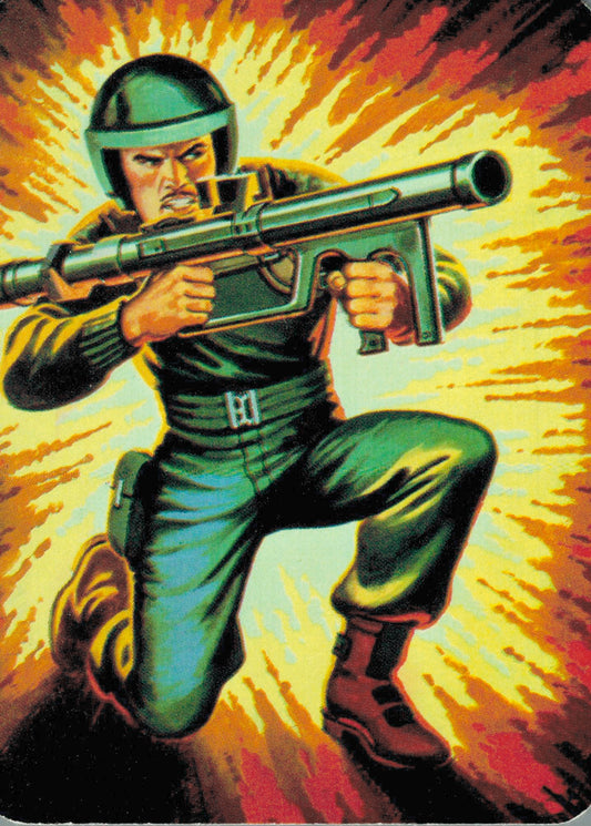 #5 Zap - 1986 G.I. Joe Action Cards