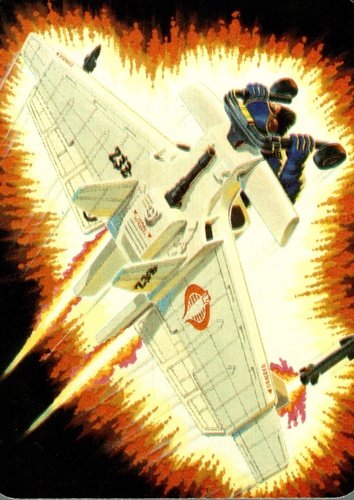 #121 C.L.A.W. Cobra - 1986 G.I. Joe Action Cards