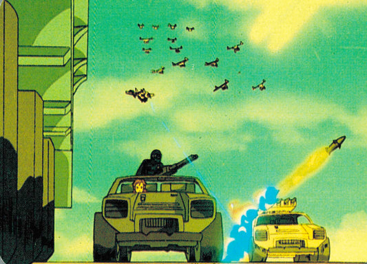 #71 Convoy vs. Cobra - 1986 G.I. Joe Action Cards