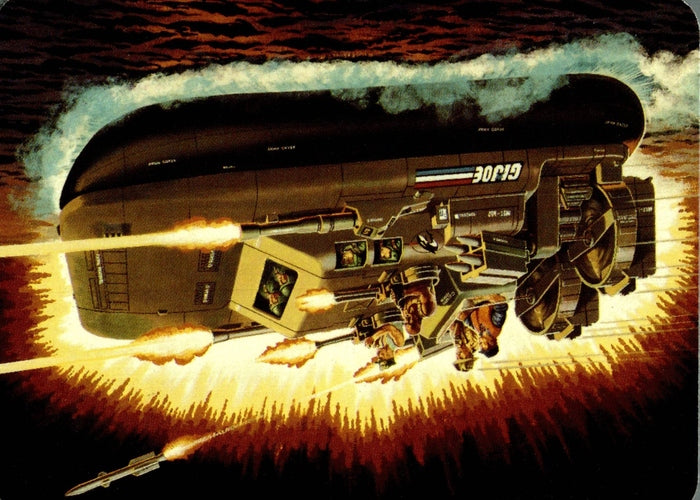 #56 Hovercraft - 1986 G.I. Joe Action Cards