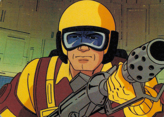 #134 Blowtorch - 1986 G.I. Joe Action Cards