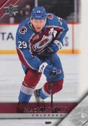 #T-19 Nathan MacKinnon - Colorado Avalanche - 2020-21 Upper Deck - 2005-06 Tribute Hockey