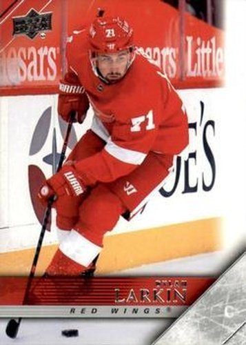 #T-25 Dylan Larkin - Detroit Red Wings - 2020-21 Upper Deck - 2005-06 Tribute Hockey