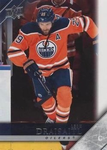 #T-28 Leon Draisaitl - Edmonton Oilers - 2020-21 Upper Deck - 2005-06 Tribute Hockey