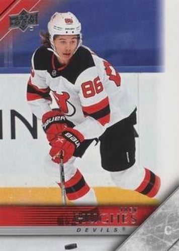 #T-41 Jack Hughes - New Jersey Devils - 2020-21 Upper Deck - 2005-06 Tribute Hockey