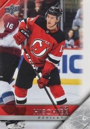 #T-42 Nico Hischier - New Jersey Devils - 2020-21 Upper Deck - 2005-06 Tribute Hockey