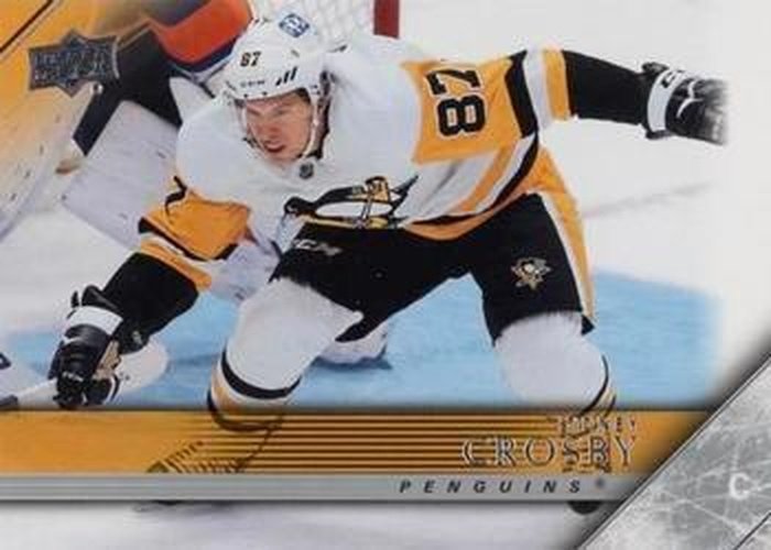 #T-55 Sidney Crosby - Pittsburgh Penguins - 2020-21 Upper Deck - 2005-06 Tribute Hockey