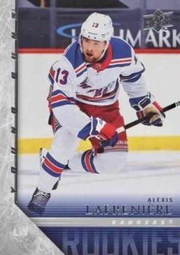 #T-76 Alexis Lafreniere - New York Rangers - 2020-21 Upper Deck - 2005-06 Tribute Hockey