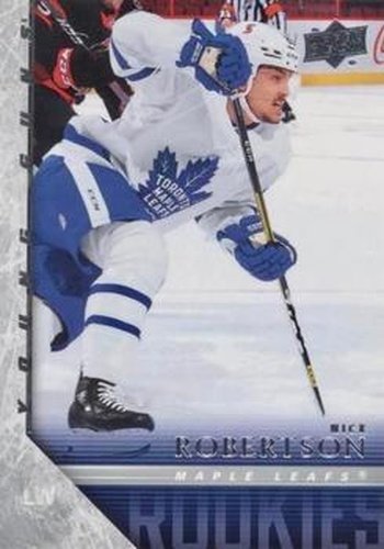 #T-78 Nick Robertson - Toronto Maple Leafs - 2020-21 Upper Deck - 2005-06 Tribute Hockey
