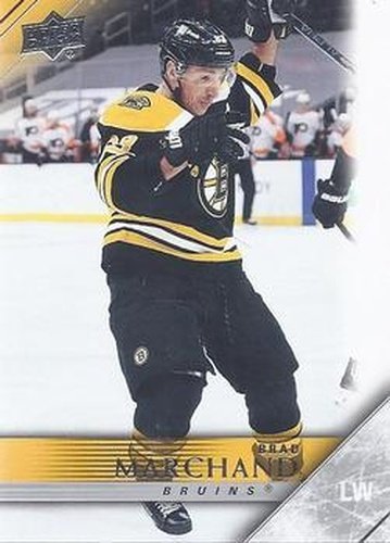#T-7 Brad Marchand - Boston Bruins - 2020-21 Upper Deck - 2005-06 Tribute Hockey
