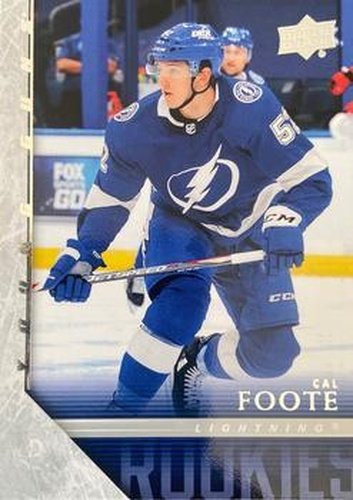 #T-85 Cal Foote - Tampa Bay Lightning - 2020-21 Upper Deck - 2005-06 Tribute Hockey